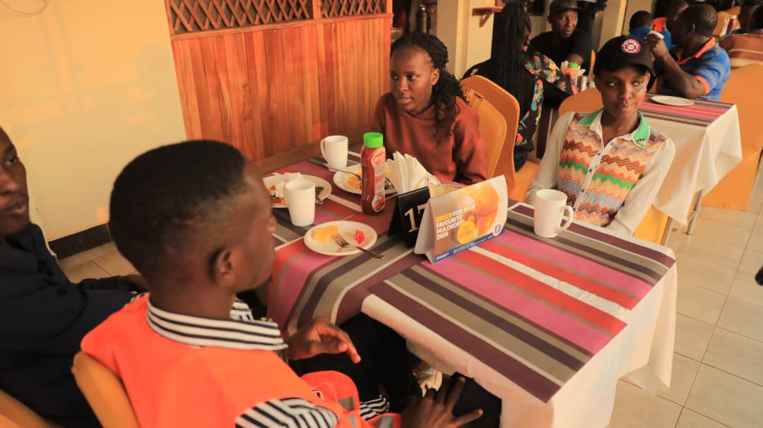 GardKayz's tweet photo. We had a best breakfast today fully paid by @UgandaChamber as one of our #90DaysOfOil trip benefits https://t.co/fPcDpcgAzl