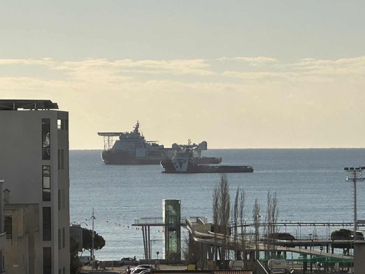 Christosgeorgio's tweet photo. My morning view of one of my customers. #shipping https://t.co/STJB4nLZuk