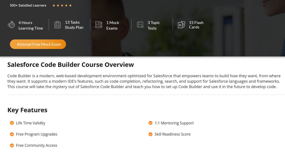 Salesforce Code Builder Course is important!

We spent 50+ hours creating the 'CODE BUILDER COURSE"

We are giving it for $000

Just RETWEET and COMMENT 'send' and we will DM it to you

(must be following)