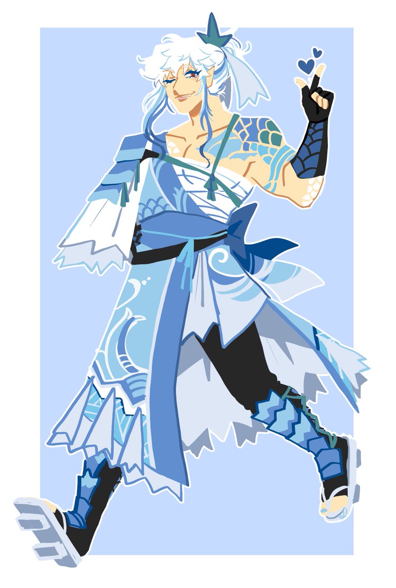 「POKEDDEXY 8: FLYING - No. 130snowball my」|Reaper ✨のイラスト