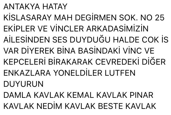 NOLUR YARDIM EDIN SESLERI GELIYOR ARKADASIMIZ VE AILESI HALA HAYATTA ACIL YARDIM LAZIM