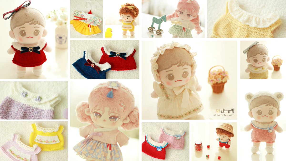 민트공방🧶

2월 12일 일요일 오후 7시 open
선주문 후제작이며 
제작기간은 삼개월입니다
일부 부자재 변동될 수 있어요

의상리스트는 조만간 업로드 할게요!

폼 주소는 한 시간 전에 올라옵니다.

⭐ RT + Follow ⭐
해주신 한 분께 원하시는 사이즈로 의상 한 벌 드립니다.(의상 랜덤) (~2/12)