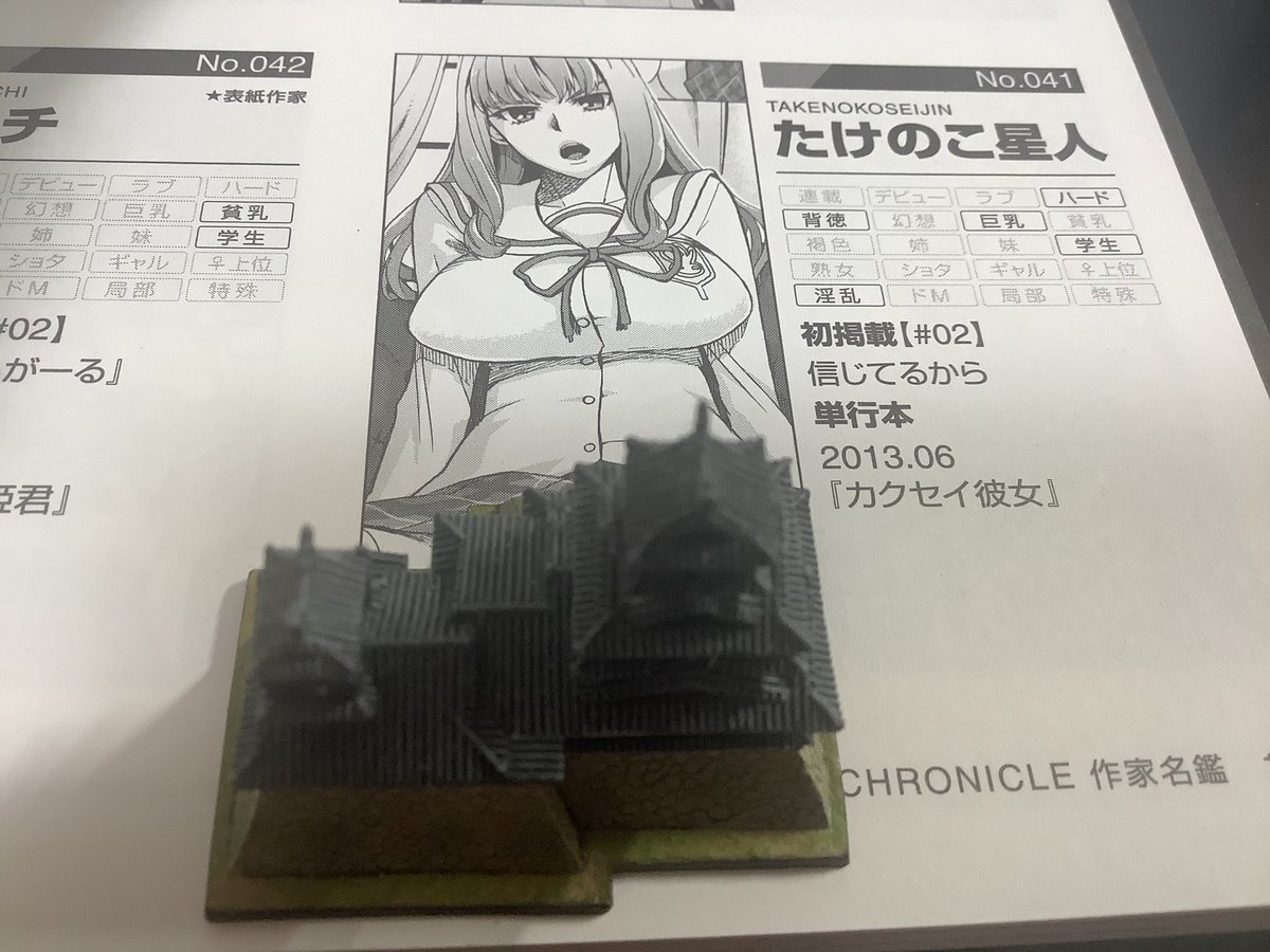 そういえば遅期に失すぎてますが、去年末にワニマガジンさんからゼロスクロニクルをいただきました。
10周年&amp;100号記念とのことで雑誌付録本らしいですよ豪華!
ゼロスは2回しか掲載出来ていない自分も本を頂けて、めちゃありがたい! 作家一覧のタグ見ると面白いです。
おめでとうございますー! 