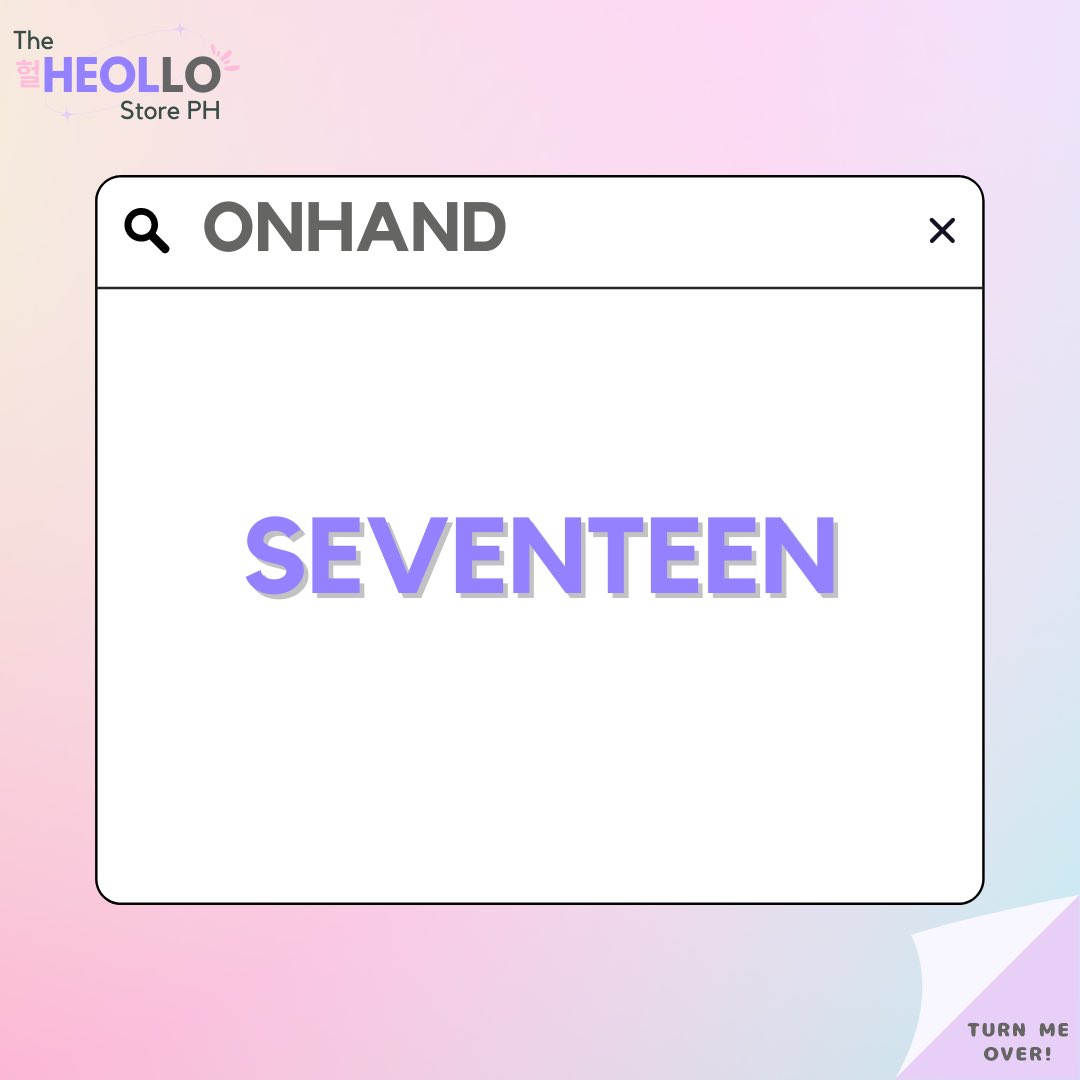 TheHeolloPH's tweet photo. #TheHeolloPHOnhand

✨ SEVENTEEN ✨

Check out our ONHAND Items via this thread 👇 or you may go directly to our ONHAND LIST (https://t.co/seoGkxyP6q) to check which are available

🟣 This list will be updated regularly 🟣
WTS LFB 

[See THREAD] https://t.co/OUAo4mmFD8