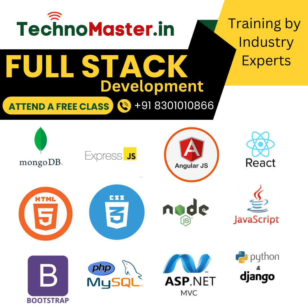 TechnoMaster_in's tweet image. We offer free Full Stack Development course live training in Surat. We provide online and in-person private lessons taught by full stack developers with extensive experience in the field. Visit technomaster.in/full-stack-dev…
#Fullstackdevelopmenttraining #traininginsurat #onlinecourses