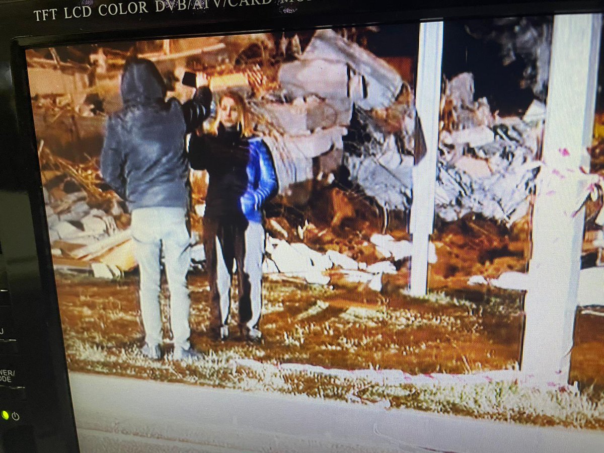 If you heard me on <a href="/BBCr4today/">BBC Radio 4 Today</a> this morning, here is wonderful taxi driver Berkan. The two of us travelled together to the epicentre of #TurkeyEarthquake in Maras, using the car for shelter and broadcasting with just my phone. Here he is lighting me for #BBCNewsTen last night.