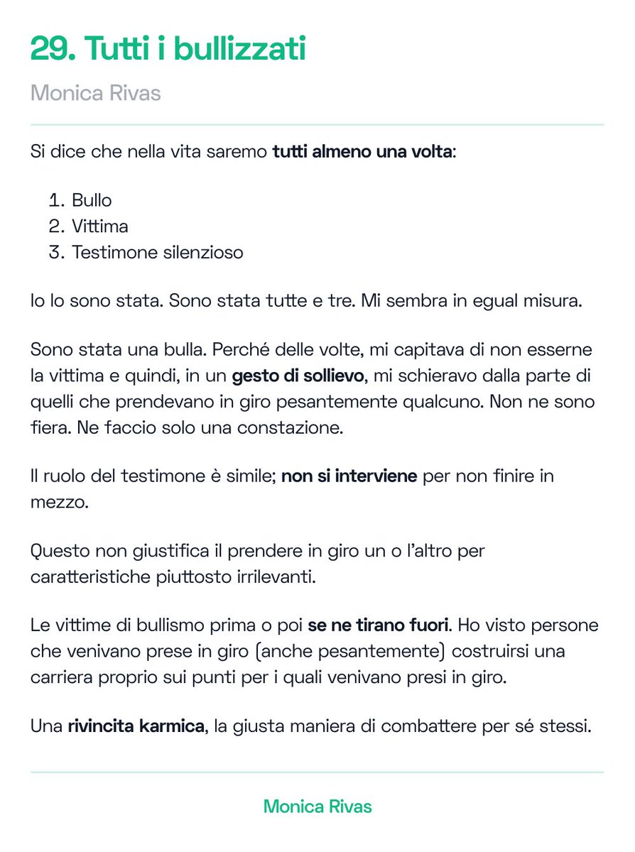 _mo_nick's tweet photo. 🚢 29. Tutti i bullizzati
#bullismo #vittima #bullo #testimone https://t.co/u40ARGSJzl