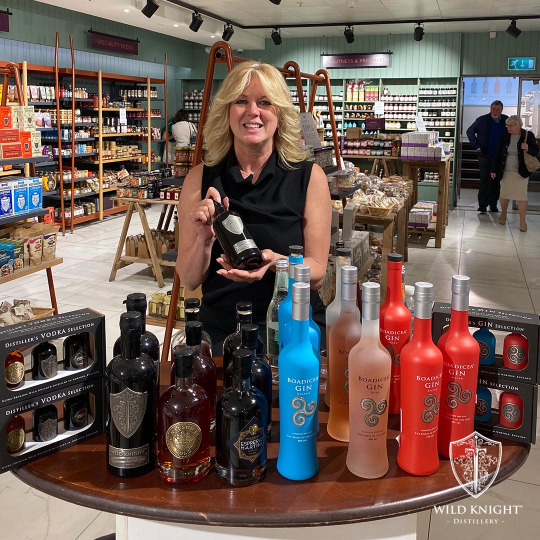 wildknightdist's tweet photo. Come join us this Saturday @JarroldNorwich for tasters of our delicious Valentine's Martini, plus samples of all of our award-winning spirits. We'll be in the Deli from 12-3 - we hope to see you there!
.
#valentinesmartini #wildknight #boadiceagin #nelsonsgold #espressomartini https://t.co/57ODMMia6I
