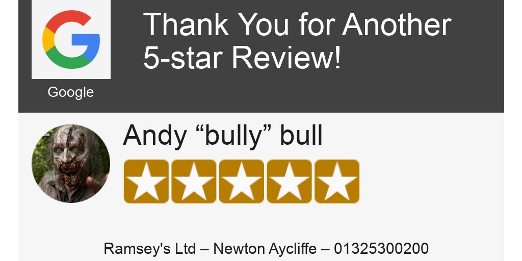 Check out this 5-star review from one of our customers! Have you posted on our review page hoy.cc/1uk