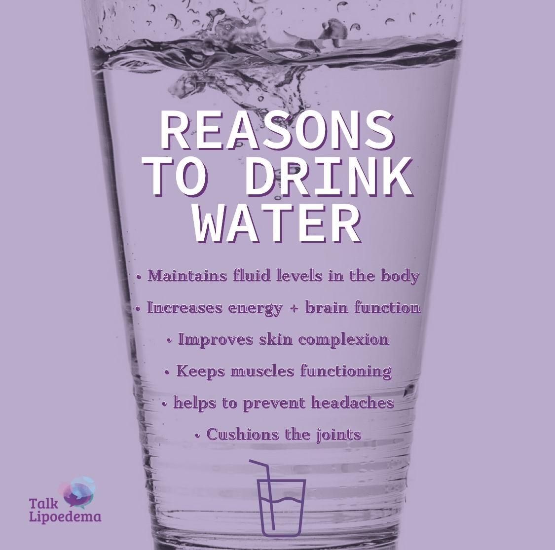 talklipoedema's tweet photo. There are so many benefits to making sure you have the correct intake of water daily - here are just a few ⬆️ do you drink your daily recommendations? 💦 #water #dailywaterintake #drinkingwater #waterandbenefits #talklipoedema https://t.co/60np6a7CEA