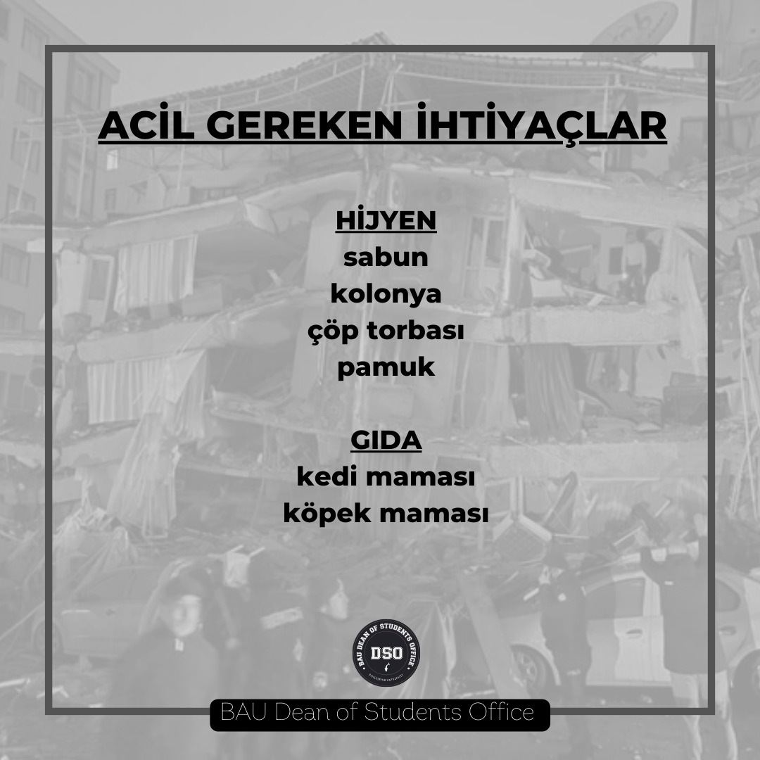 BAU Öğrenci Dekanlığı tweet media