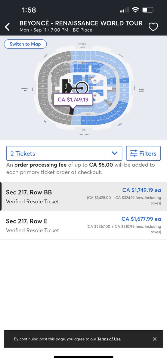 why cant i resell my tickets at all but yall have “verified resell tickets” at 1800 in the same section?????? <a href="/Ticketmaster/">Ticketmaster</a>  <a href="/LiveNation/">Live Nation</a> <a href="/TMFanSupport/">Ticketmaster Fan Support</a> <a href="/TicketmasterCA/">Ticketmaster Canada</a>