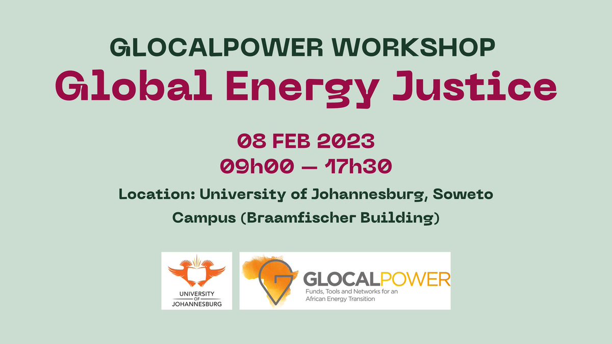 🧰🛠 Join us at this Global Energy Justice Workshop. We're spotlighting energy justice struggles in South Africa, discussing the #JETP and strategising on a collective way forward. ✊🏾