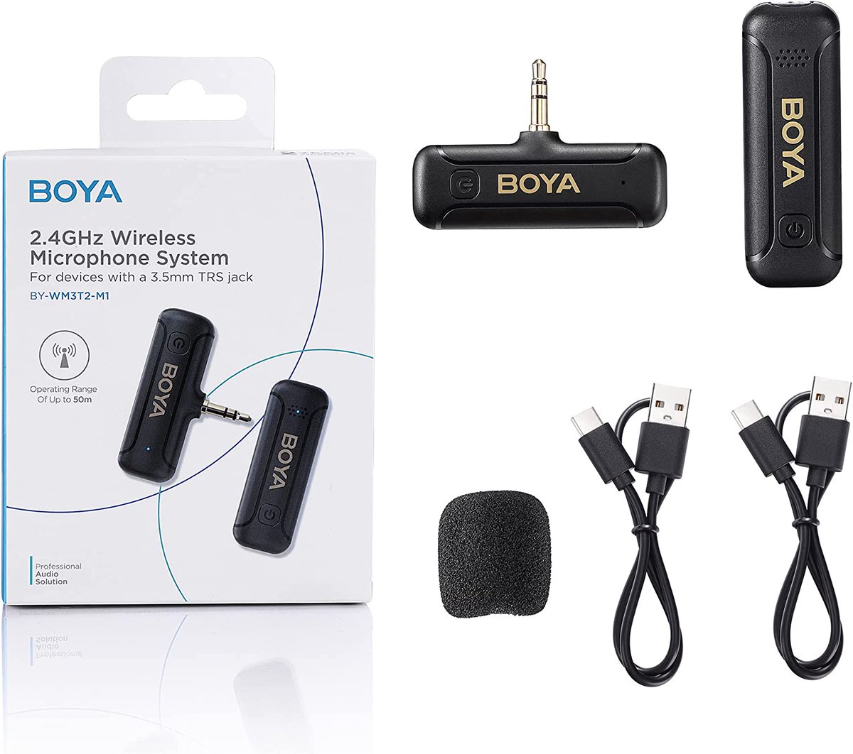 VioxaMIC's tweet image. Wireless Lavalier Microphone Plug Play Microphone with 3.5mm TRS Connector for Camera Recorder Noise Cancellation Cordless Mini Clip On Mic for Video Recording YouTube Vlogging, outdoor shooting pranks recording Mic

#boyamic #bestwirelessmic #boyamicrophone #pranksmic #vlogmic