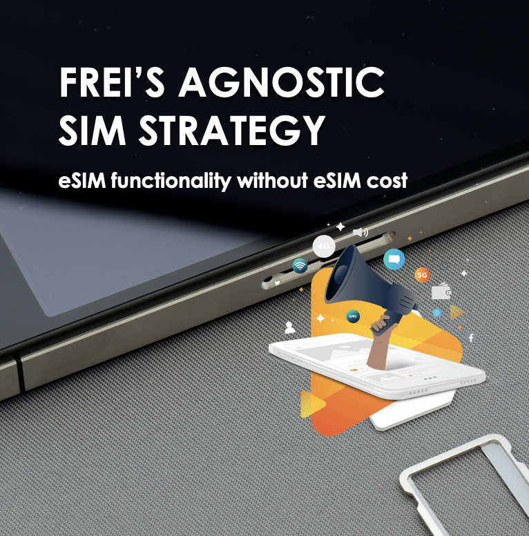 FREIOneDigital's tweet photo. FREI's SIM Solution uses non-branded SIM-cards and over-the-air (OTA) technology to enable: 
- Multi-brand/product use 
- Higher distribution efficiency 
- Shorter re-supply lead time 
- Drastically reduced time to market 
- Flexible billing options

#FREI #SIM #eSIM #mobile https://t.co/iqtuTjh1Ak