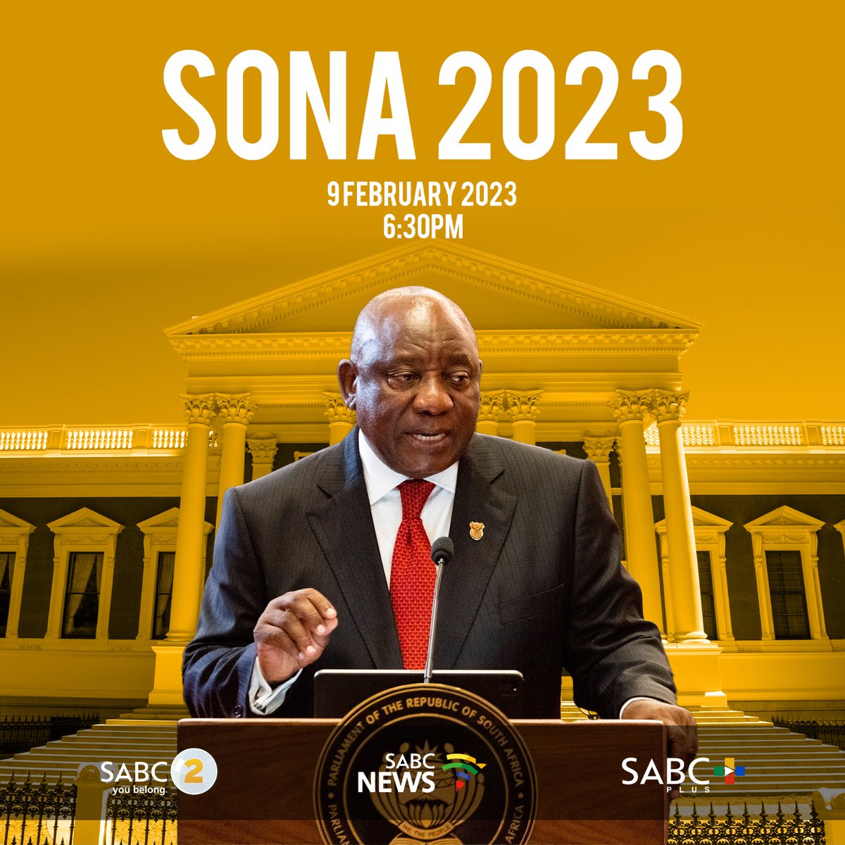 SABC on Twitter "SABC is hosting SONA this Thursday, the 9th of