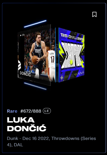 iPabs0's tweet photo. My girlfriend pulled this Luka from one of the 3 packs I bought today. I pulled Horford &amp; Kuzma Spotlights from the 2 packs I ripped, I should just let her rip every pack I have. #NBATopShotThis https://t.co/WiAWen0Rjn