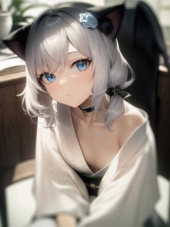 首先，我不是福瑞。
其次，我觉得她越来越像人了。