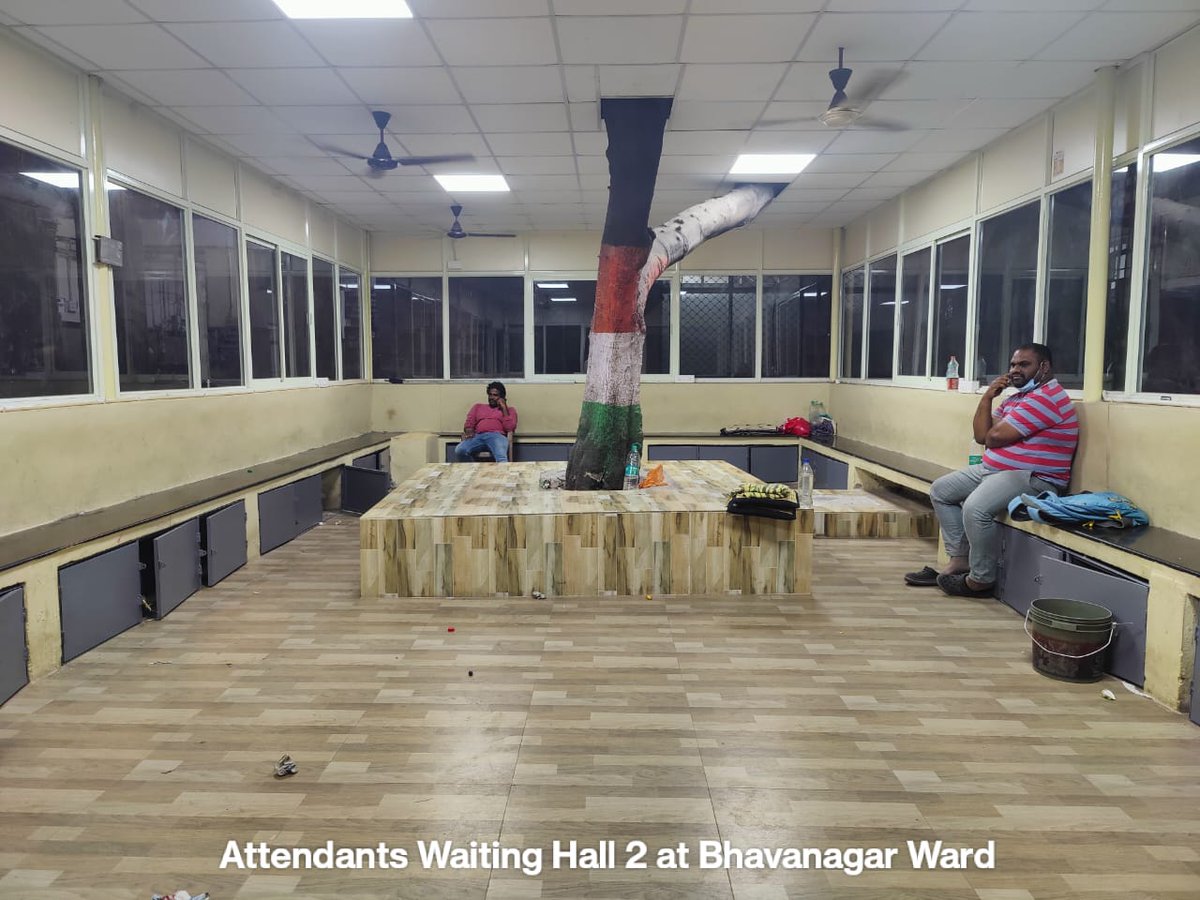 CollectorVisakha on Twitter "Renovated Attendant waiting Hall in