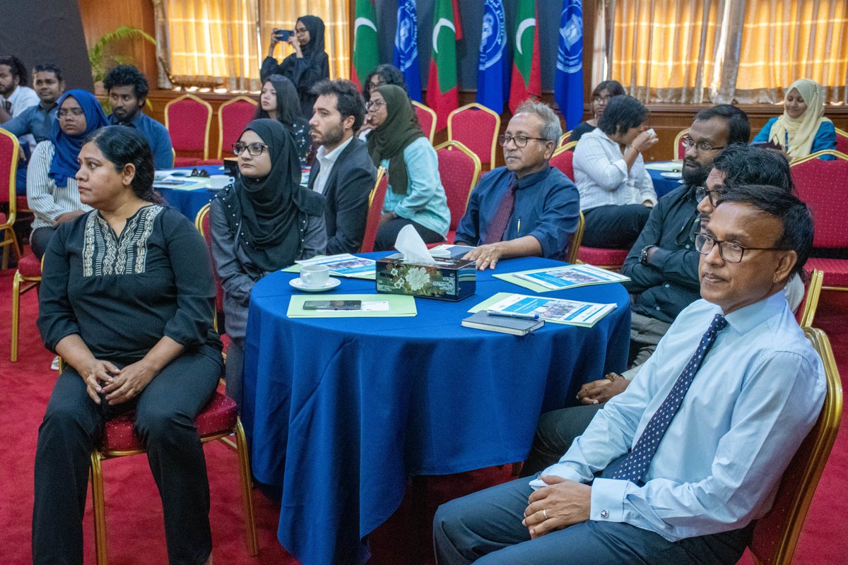 MNUedu's tweet photo. The Final Policy Roundtable Meeting as a part of #Eu #switchasia funded project PROMISE in the Maldives was held yesterday at the
The Maldives National University.

@ProjctPromise 
@EU_in_Sri_Lanka
@switchasia 
@parleyforoceans 
adelphi https://t.co/DO3SSQL669