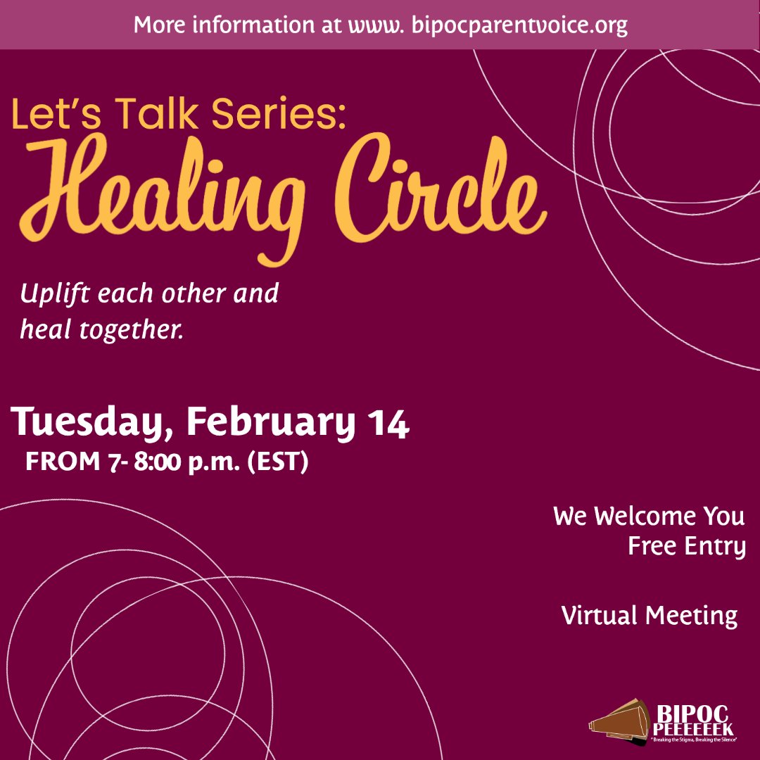 BIPOCVoice's tweet photo. Join Us for this Free Virtual Event! The Let's Talk Series is Back! https://t.co/u0nSEQZYzJ