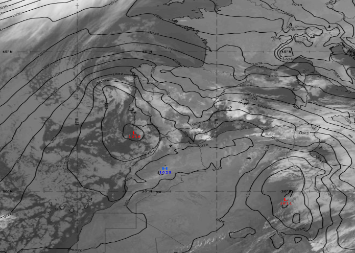 RAM_meteo's tweet photo. ¿Dónde está #Isaack ?
Imagen IR + PSL 8 feb 2023 03 UTC https://t.co/83kU3MQFQx