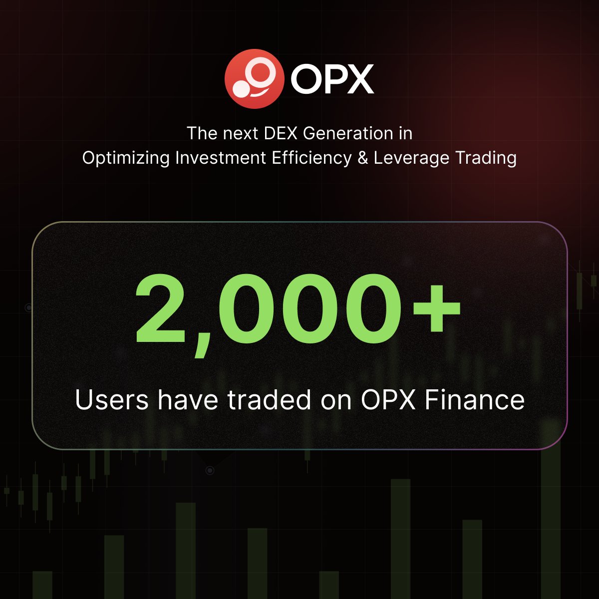🎉OPX is soaring thanks to all of you!

#opx has now reached 2,000+ friends &amp; counting!

We couldn't have gotten this far without our cherished friends on @optimismFND🔥 

Future friends, welcome 👉🏻opx.finance/#/trade

$OPX $OP