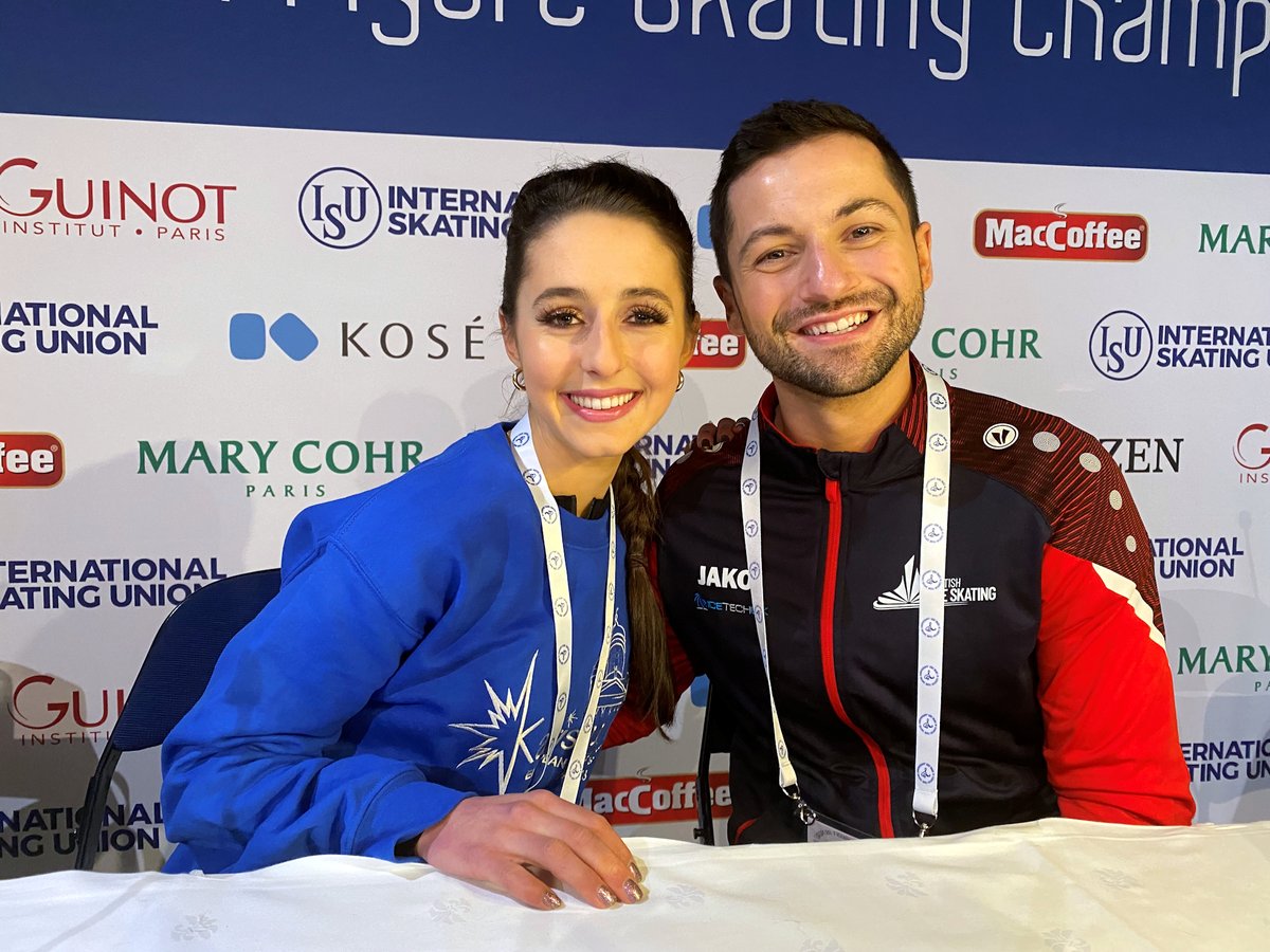 Many 'firsts' for Great Britain's 🇬🇧 Lilah Fear and Lewis Gibson In this interview, they reflect on their very successful season so far, their next goals on and off the ice, and a game to see how well they know each another. 📹 -- youtu.be/rTBVx37xEDU #FigureSkating