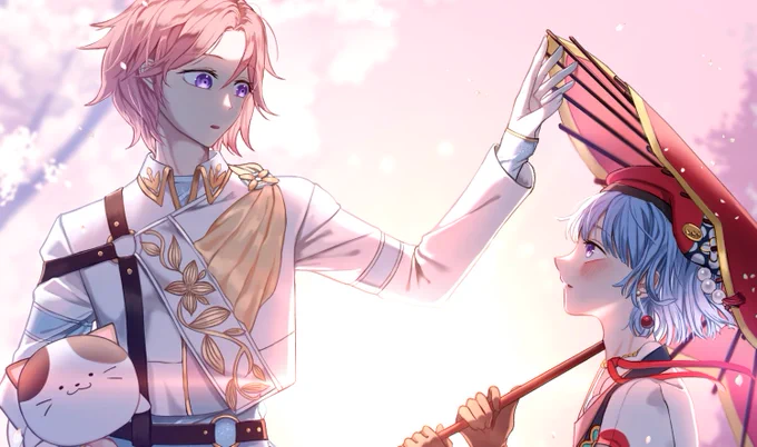 #あんスタ#桜河こはく#紫之創 