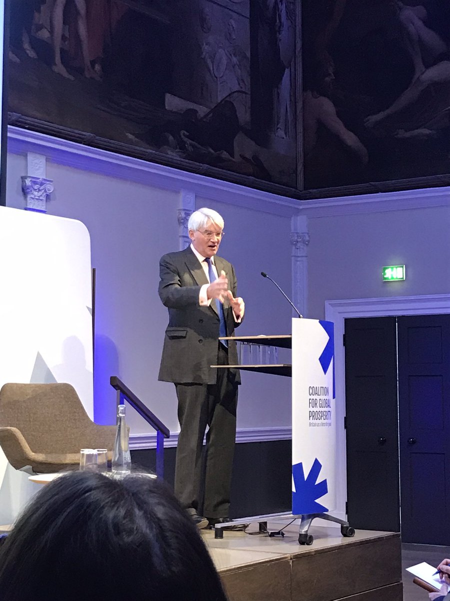 MeganL_R's tweet photo. Andrew Mitchell this morning @BritainLeads #gbsummit says that the government is ‘clear that we need to re-establish the UK as a development leader’ https://t.co/hX56vma2zB