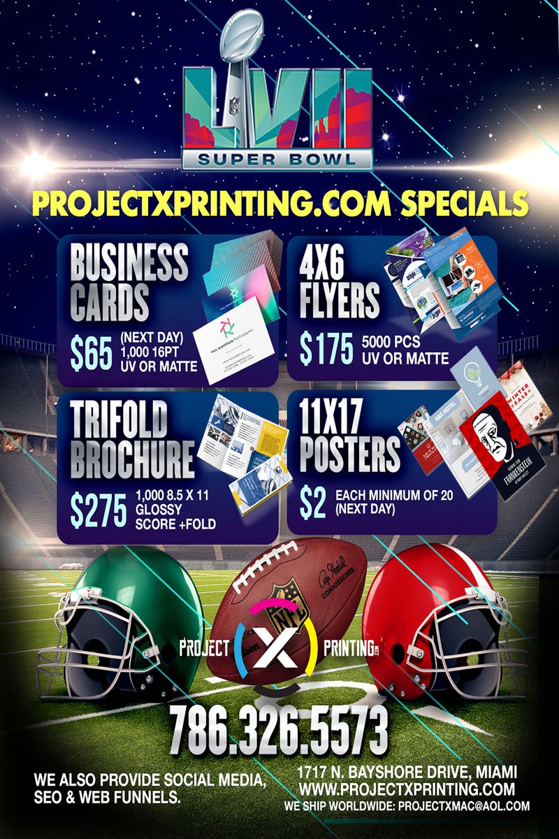 ProjectXMiami's tweet image. PROJECTXPRINTING.COM