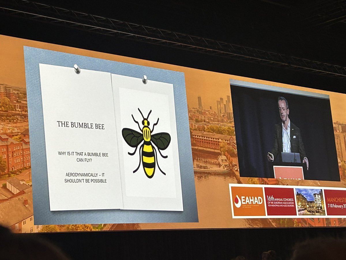 raparry29's tweet photo. Excellent presentation this morning from @Clive_Smith_ at @EAHADnews  Very inspiring both personally and professionally!! Certainly increased my aspiration to support PwH to engage in activities they wish and achieve beyond what is thought possible #bumblebee #eahad2023 https://t.co/wUGse5EZcW