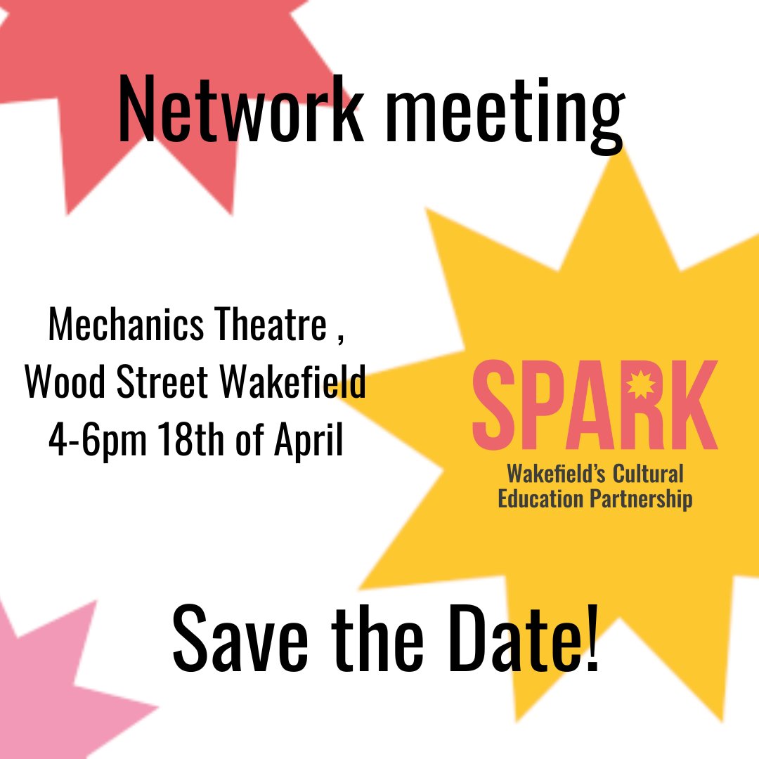 We are having a Network meeting!
Find out about SPARK, plans for 2023 and how you can get involved
Guest speakers will explore evaluation of arts and culture
There will be time to Network with like minded people 
More details soon along with how to book but - save the date!
