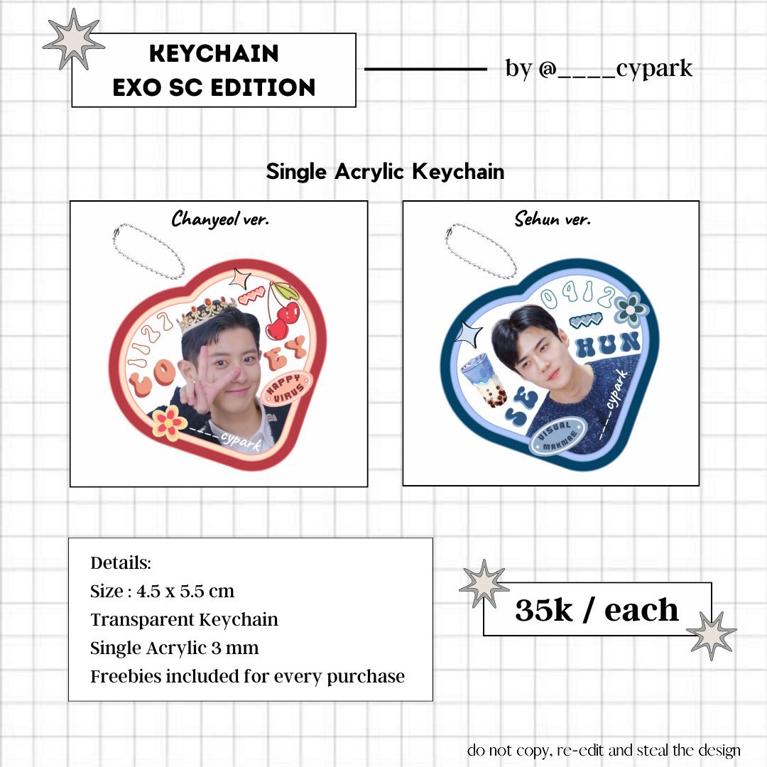 ____cypark's tweet photo. [ rts and likes are v appreciated ]

EXO-SC BACK TO BACK FANCON IN JAKARTA Concert Kit !¡♡ Batch 2
by @____cypark

🗯️ idr 35k/ea (DP 20k)
⏰ pre-order : feb 8 - feb 13 ‘23 (or until fullslot)
🔗 link : https://t.co/0gcQ4mndZB

#EXOSCInJKT #EXOSC_BackToBack #BackToBackJakarta https://t.co/DalPMWDqpJ