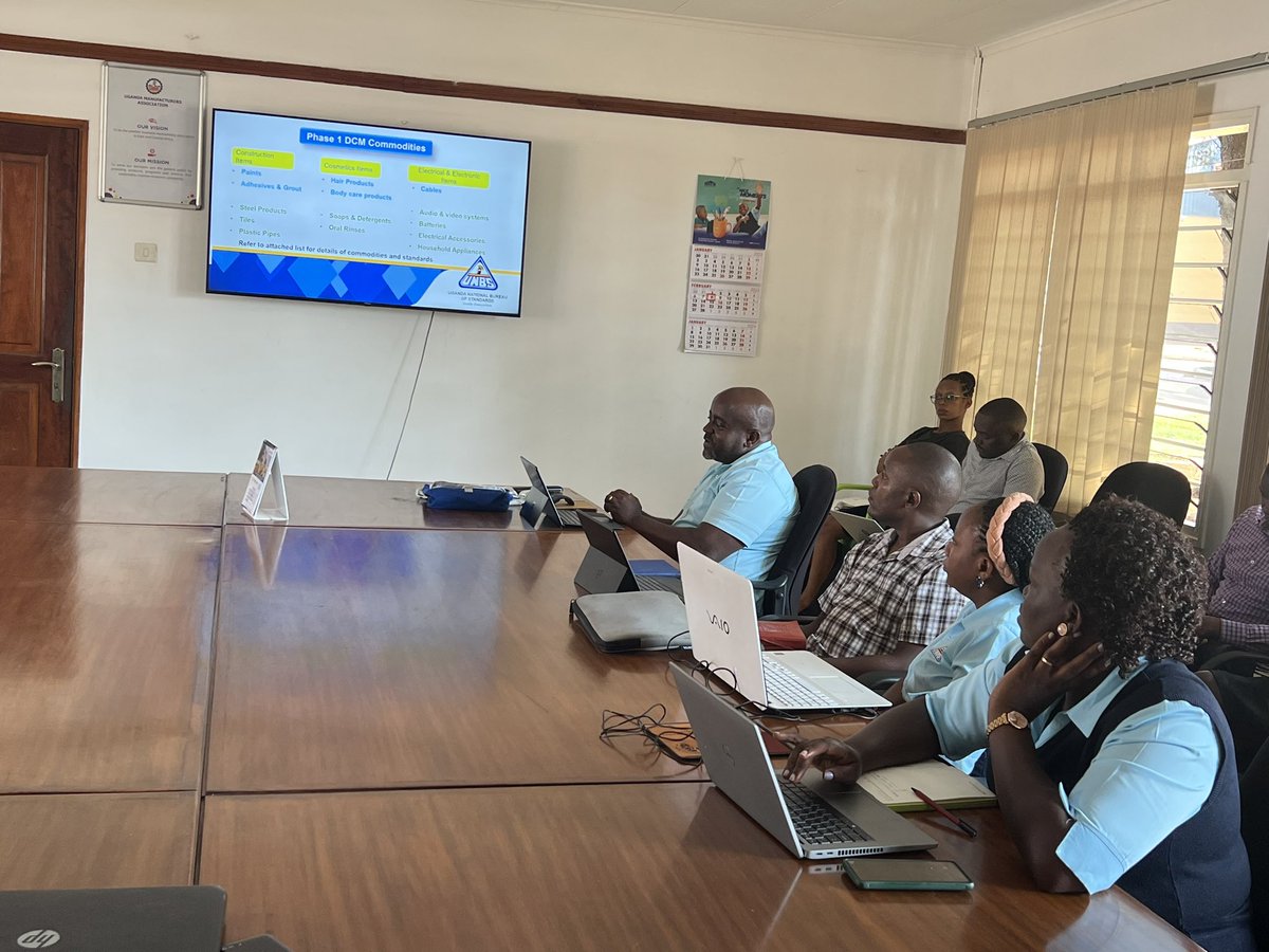 UNBS on Twitter "HappeningNow The Uganda National Bureau of