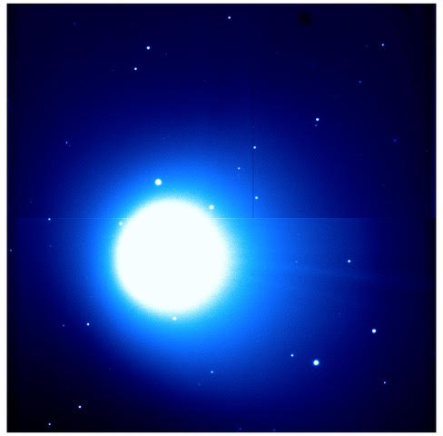 Cometa #Neanderthal fotografata da p. #RichardBoyle  ,S.J. della #SpecolaVaticana con il telescopio della Specola #VATT.