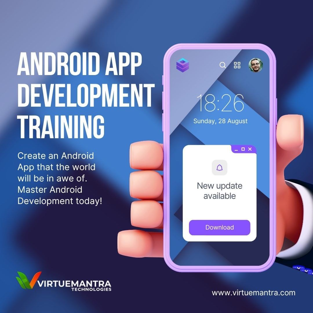 virtuemantra's tweet photo. Learn to build publish worthy Android Apps using its latest development language.

Contact us Today at: +91-9634843418 , +91-8445640989
Mail us at: hr@virtuemantra.com
.
#mobileappdevelopment #androiddeveloper #appdevelopmentcompany #virtuemantra https://t.co/bhNsaTrKiT
