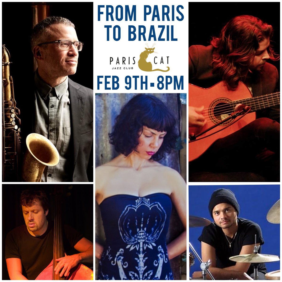 15 tix left for this Thursday Feb 9th at Paris Cat Jazz Club! Join us for some beautiful bossa nova, chanson and swing tunes. Tix: bit.ly/3wfethi <a href="/thepariscat/">The Paris Cat</a> #melbournejazz #jazzclub #jazzbar #swing #bossanova #Jazz #Melbourne