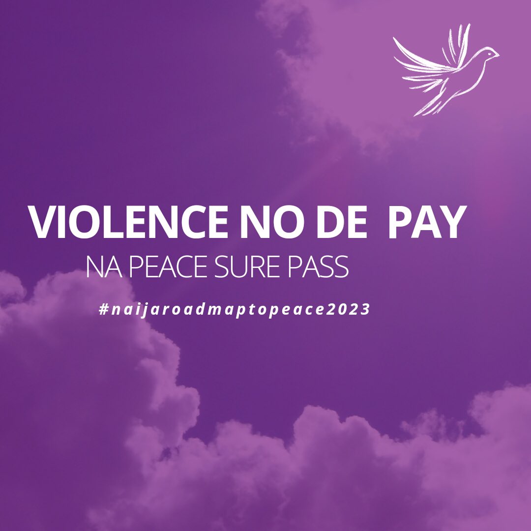 iam_angiewrites's tweet photo. Seek #Peace 
Violence only creates more pain and loss.

@SFCGNigeria 

#NaijaRoadMapToPeace 
#NoToCommunalViolence
#MediaForDevelopment
#Angiewrites https://t.co/2Ragw2LMN6