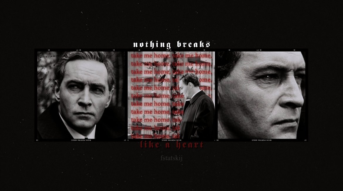 hb, the man of my life.