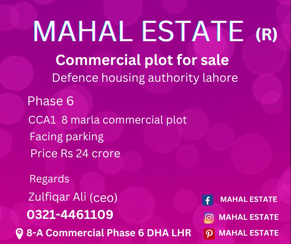 MahalEstate's tweet image. 