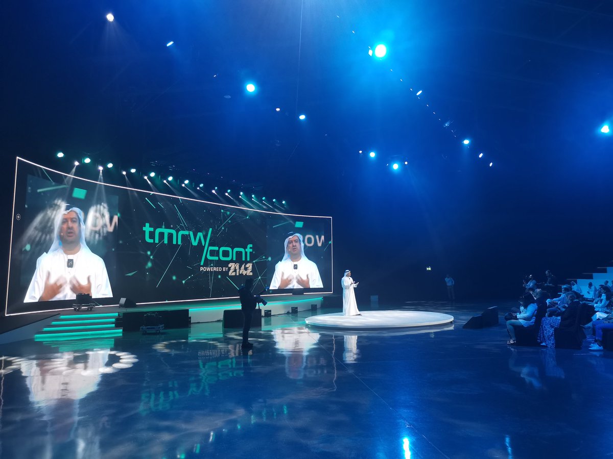 In Dubai 2023 - Ministry of Ai is a thing. 🤯 #digitaldubai #tmrwconference #ai