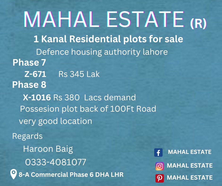 MahalEstate's tweet image. 