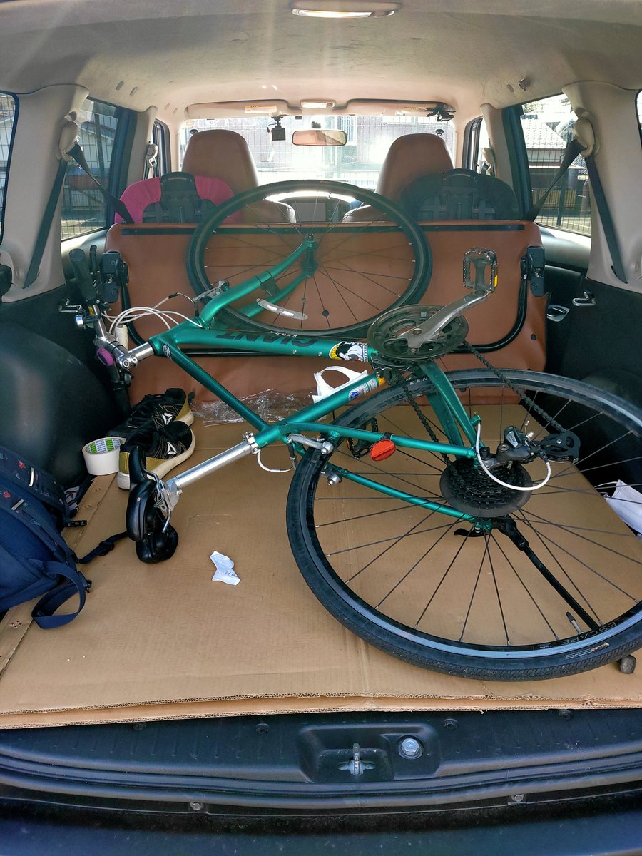 tubasapp's tweet image. パンクは悲しいけど、おれの車自転車そんなに苦労なく載せられてかっこいいなと思えて幸せ🙏
#幸せ上手
#プロボックス
#probox
#プロボックスカスタム