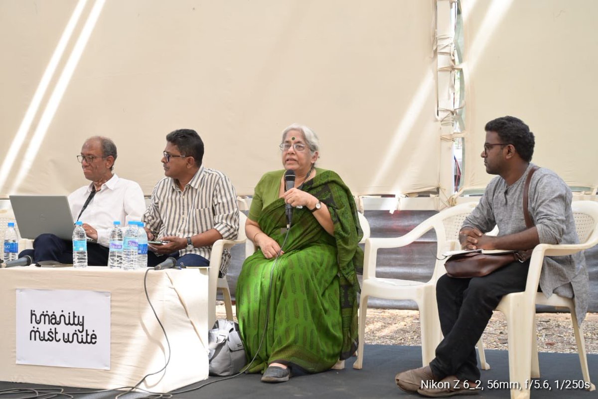 ITFoKerala's tweet photo. Day 2 of the Public Lecture Series
Topic: Theatre and Performance  as Interaction, Interrelatedness, Contact, Address and Exchange. 

In conversation: Kirti Jain, Ashish Sen Gupta 
Moderator: Dr. Biju
#itfok2023 #itfokpubliclectures #itfokindia #itfok https://t.co/rC3AgsG9SW