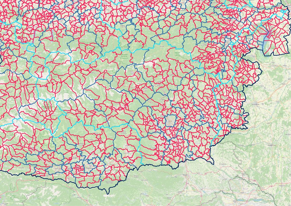 GeoPostcodes's tweet image. 📢 Announcing #GeoPostcodes Boundaries. A set of polygons with global coverage in +150 countries to help you perform BI reports, territory mapping, spatial analysis, and geofencing.

Now available in administrative and postal format: 

eu1.hubs.ly/H02Pcfd0