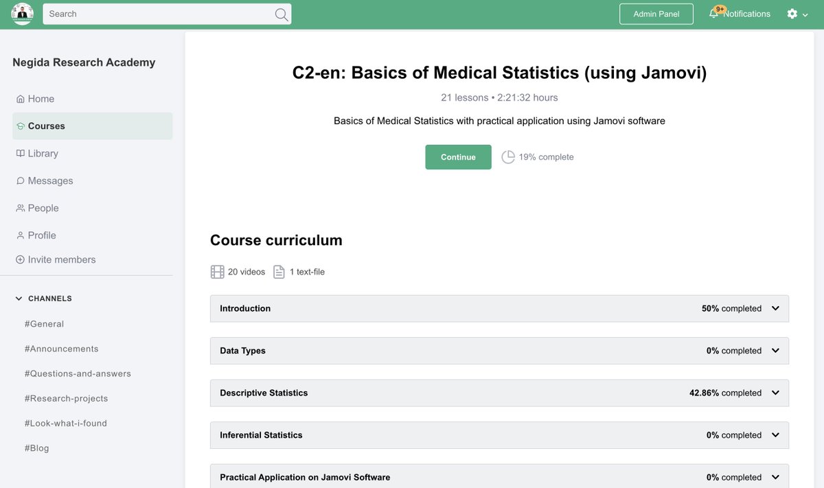 NegidaMD's tweet photo. Currently, we are explaining the basics of medical statistics with practical applications on Jamovi .. All lectures are recorded and are given in English language #NegidaResearchCourse https://t.co/hGhyqolkxL