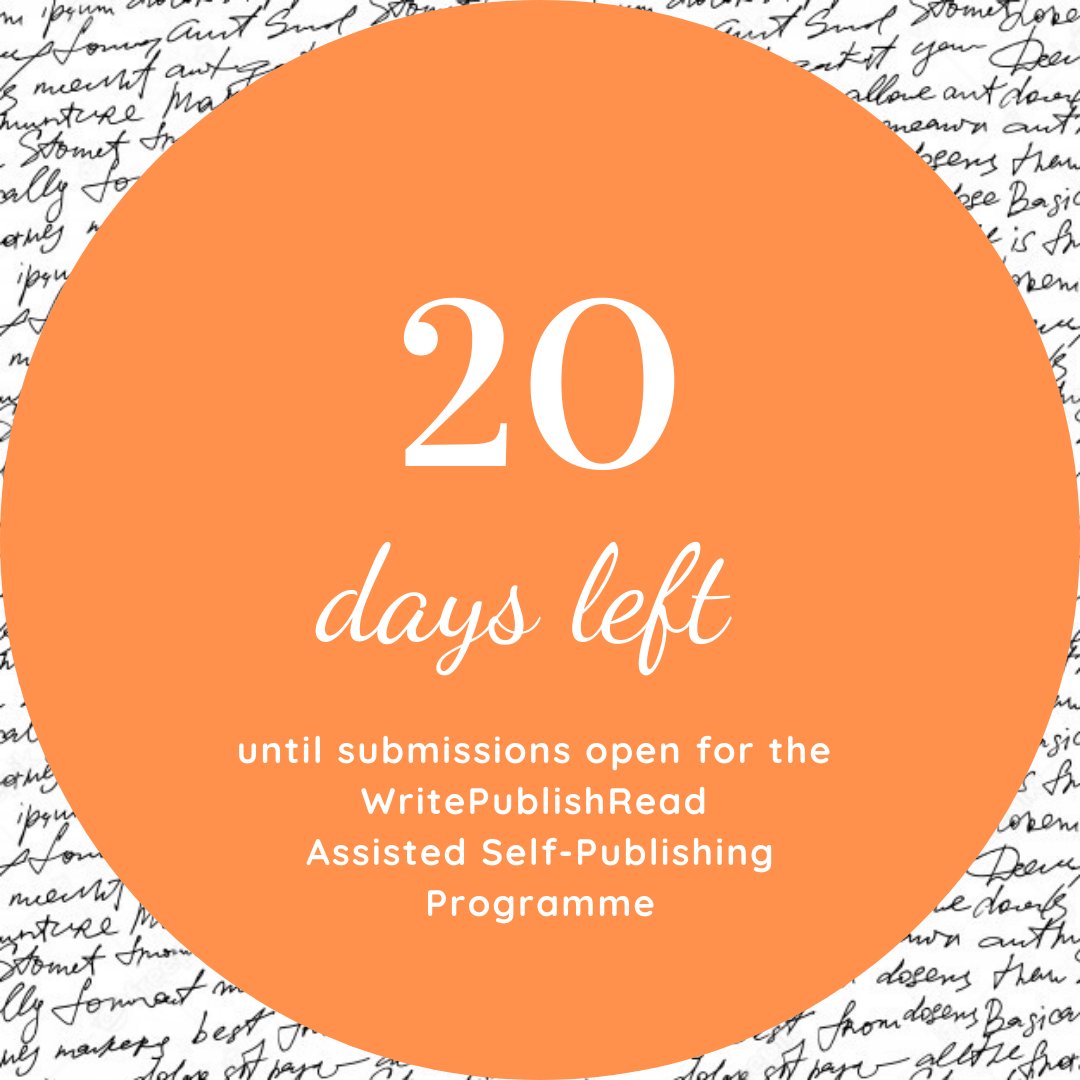 ViaAfrikaZA's tweet photo. Bhalani bahlobo!

With just less than a month left before the WritePublishRead submissions open, we hope your manuscripts are about ready.

Remember, submissions open on 1 March 2023 and close on 14 March 2023. 
https://t.co/h29HV2V2Lv https://t.co/Jhd7ctRgXY