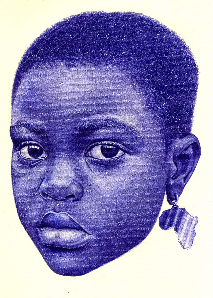 Ball pen art. The beauty that comes out of creativity. #art #ballpenart #ArtistOnTwitter