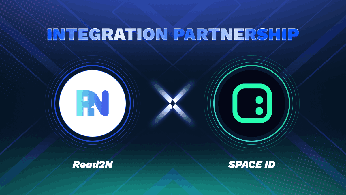 Read2N has successfully integrated <a href="/SpaceIDProtocol/">SPACE ID</a> , and now users can directly use .bnb names when withdrawing funds in Read2N.😝

🎁We have prepared $WCM airdrop rewards for community users on #Galxe, come and participate!
galxe.com/read2n/campaig…

#Giveaway #NFT #BSC